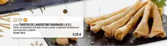Abordo Twister de langostino marinado oferta