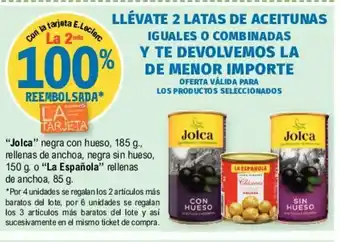 E.Leclerc Jolca 185g/ La Española 85g oferta
