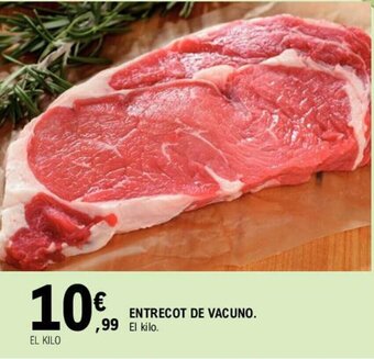 E.Leclerc Entrecot De Vacuno oferta