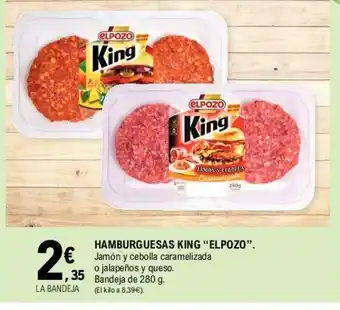 E.Leclerc Elpozo Hamburguesas king 280g oferta