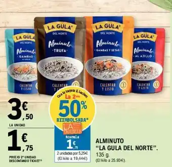 E.Leclerc Alminuto "La Gula Del Norte" 135g oferta