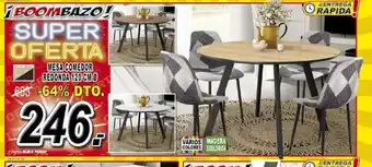 Muebles Boom Mesa Comedor Redonda 120cm oferta