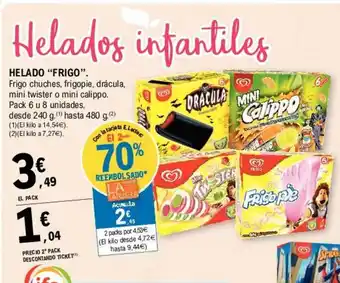 E.Leclerc Frigo Helado 480g oferta