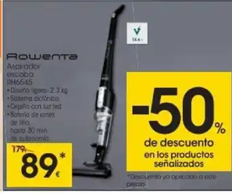 Eroski Rowenta Aspirador Escoba oferta