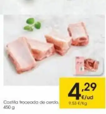 Eroski Castilla troceada de cerdo oferta