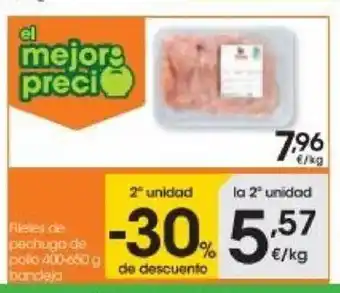 Eroski Filetes De Pechuga De Pollo oferta
