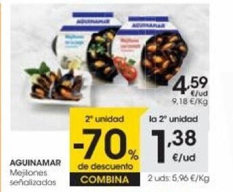 Eroski Aguinamar Mejillones señalizados oferta