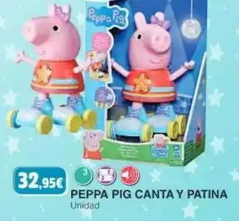 Todojuguete Peppa pig canta y patina oferta