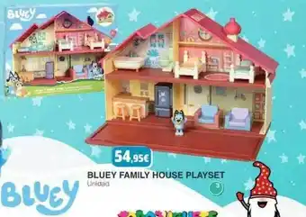 Todojuguete Bluey family house playset oferta