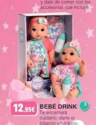 Todojuguete Bebé drink oferta