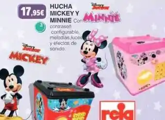 Todojuguete Hucha mickey y minnie oferta