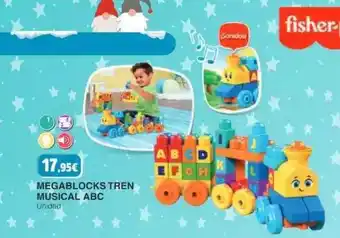 Todojuguete Megablocks tren musical abc fisher-price oferta