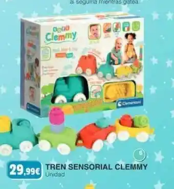 Todojuguete Tren sensorial clemmy oferta