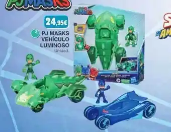 Todojuguete Pj masks vehículo luminoso oferta