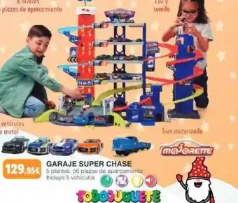 Todojuguete Garaje super chase oferta