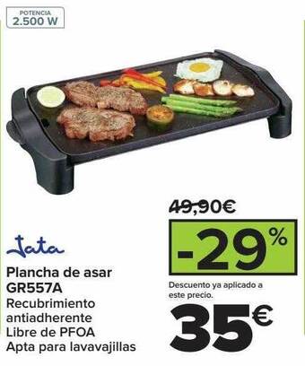 Carrefour Jata plancha de asar gr557a oferta