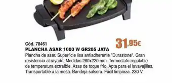 Ferrcash Plancha asar 1000 w wg205 jata oferta