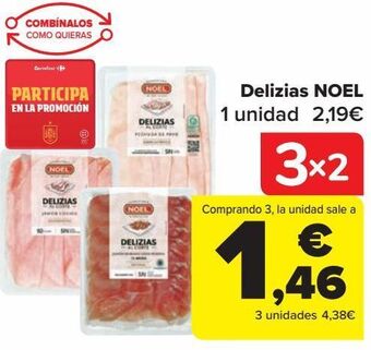 Carrefour Delizias noel oferta