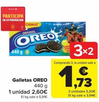 Carrefour Galletas oreo oferta