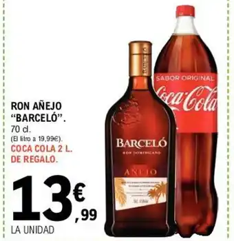 E.Leclerc "Barceló" Ron Añejo 70cl oferta