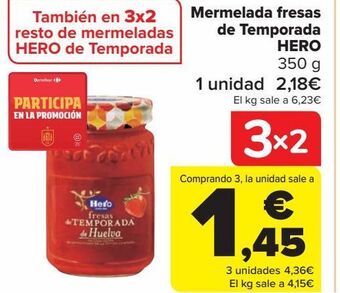 Carrefour Mermelada fresas de temporada hero oferta
