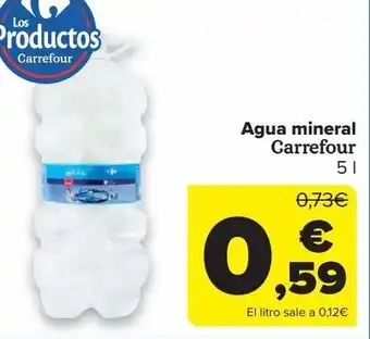 Carrefour Agua mineral carrefour oferta
