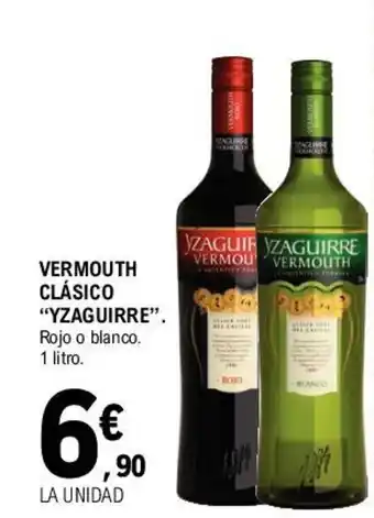 E.Leclerc "Yzaguirre" Vermouth Clásico 1litro oferta