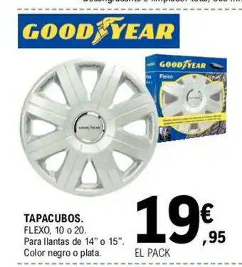 E.Leclerc Tapacubos Good Year oferta