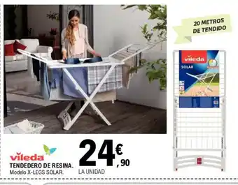 E.Leclerc Vileda Tendedero De Resina oferta