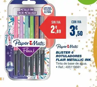 Bureau Vallée Rotuladores paper mate oferta