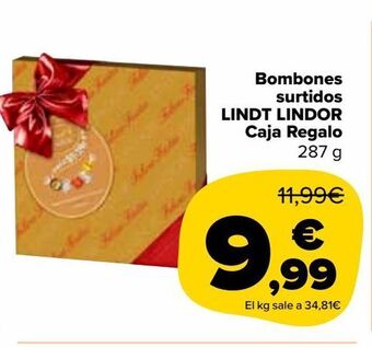 Carrefour Market Bombones surtidos lindt lindor caja regalo oferta