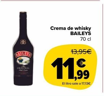Carrefour Market Crema de whisky baileys oferta