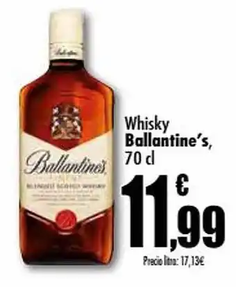 Unide Supermercados Whisky ballantin's oferta