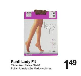 Zeeman Panti lady fit oferta
