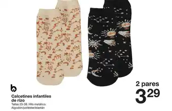 Zeeman Calcetines infantiles de rizo oferta