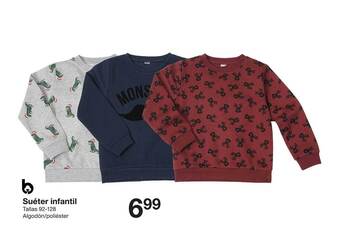 Zeeman Suéter infantil oferta
