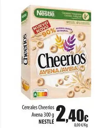 SPAR Lanzarote Cereales cheerios avena nestlé oferta