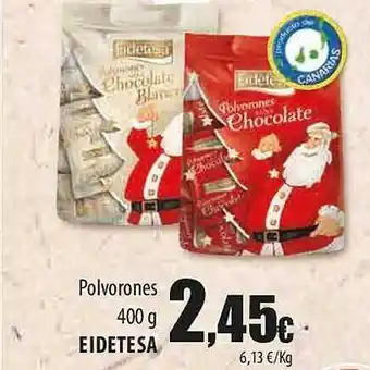 SPAR Lanzarote Polvorones eidetesa oferta