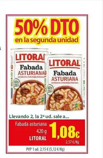 SPAR Lanzarote Fabada asturiana litoral oferta