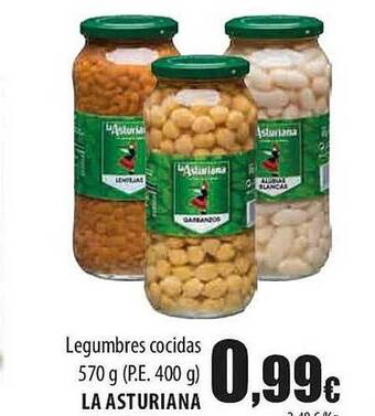 SPAR Lanzarote Legumbres cocidas la asturiana oferta