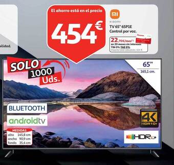 Alcampo Tv 65 oferta