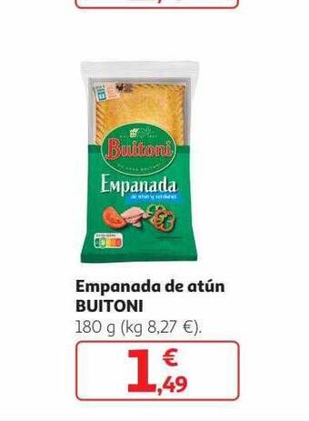 Alcampo Empanada de atún buitoni oferta