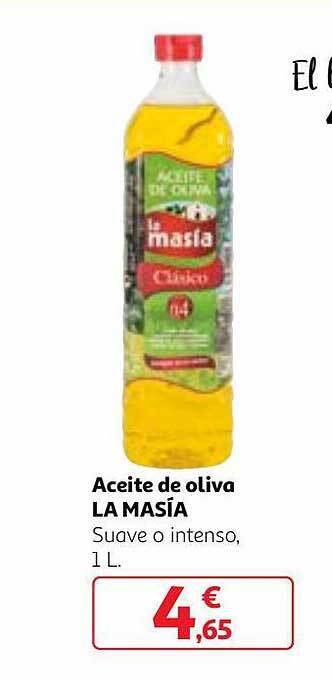 Alcampo Aceite de oliva la masía oferta