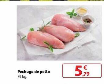 Alcampo Pechuga de pollo el kg oferta