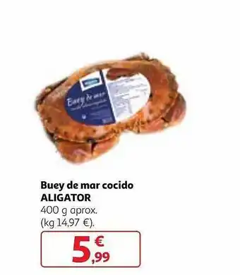 Alcampo Buey de mar cocido aligator oferta