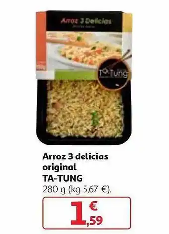 Alcampo Arroz 3 delicias original ta-tung oferta