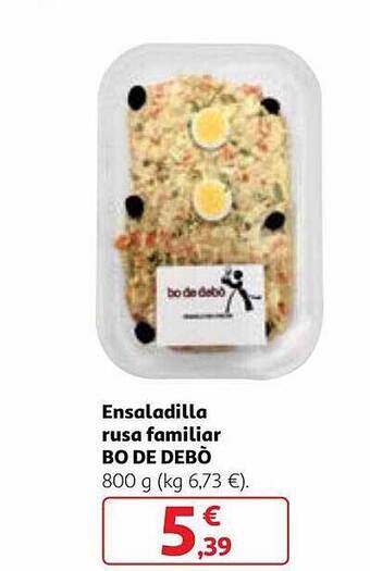 Alcampo Ensaladilla rusa familiar bo de debò oferta