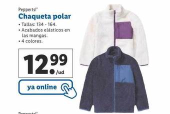 Lidl Pepperts! chaqueta polar oferta