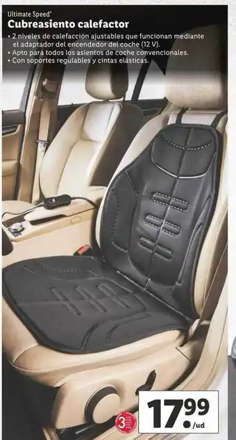 Lidl Ultimate speed cubreasiento calefactor oferta