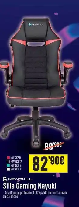 PCBox Newskill silla gaming nayuki oferta
